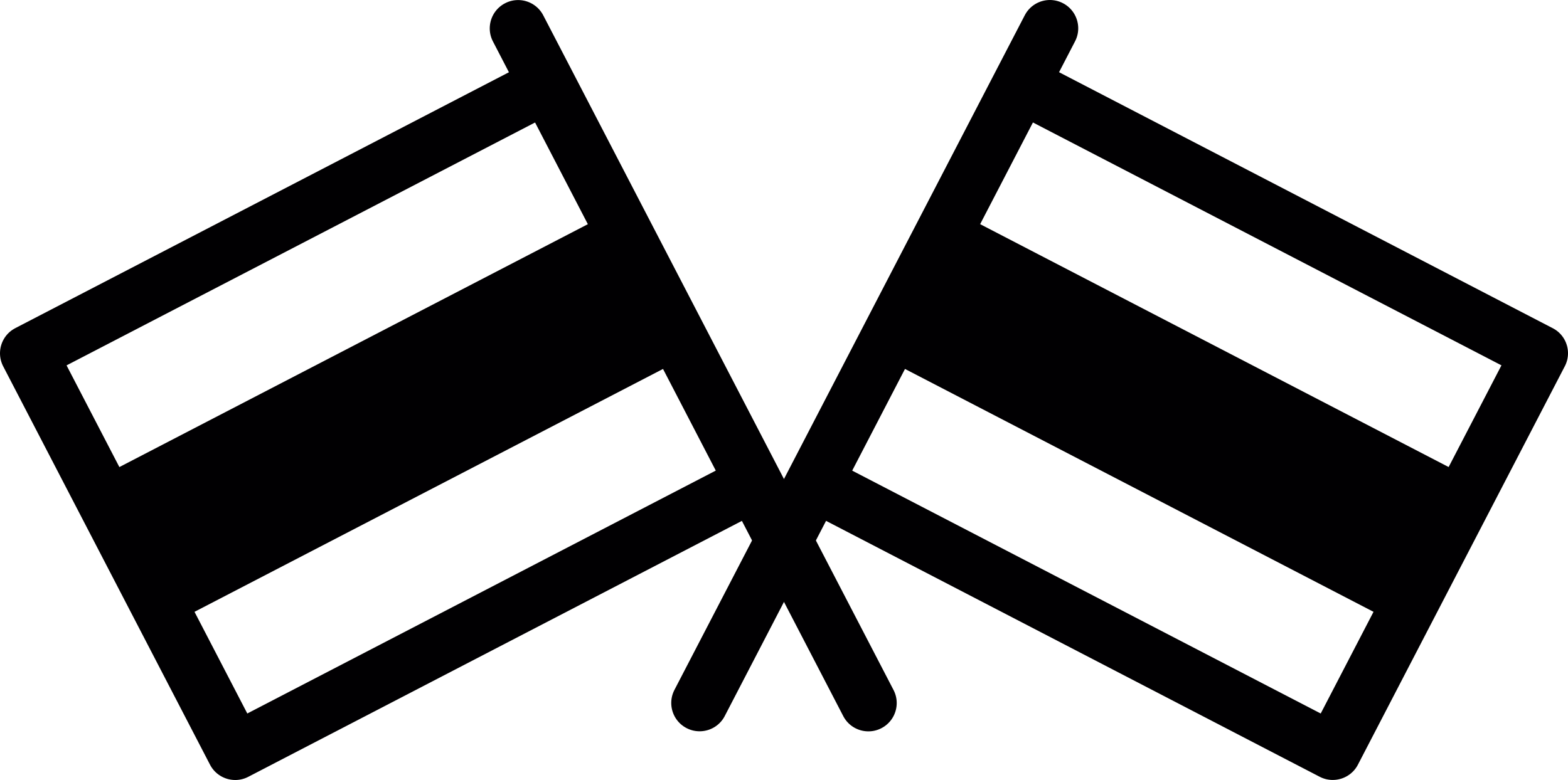 Crossed Flags Stencil Svg Vector Free Vectors